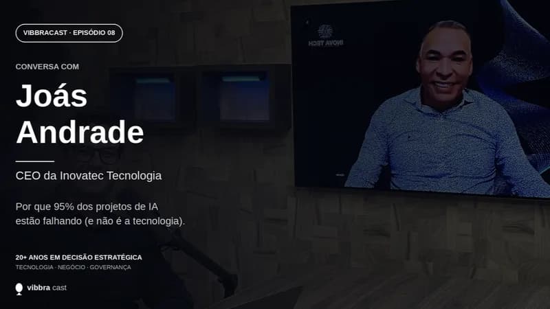 95% dos projetos de IA estão falhando. E não é a tecnologia.